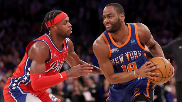 What does Buddy Hield think about coming off the bench against the Knicks?